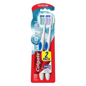 Escova de Dentes Pilhas 360 Floss Tip Média - emb. 1 un - Colgate